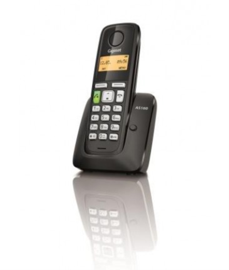 SIEMENS Telefono cordless Siemens CL750 con vivavoce nero